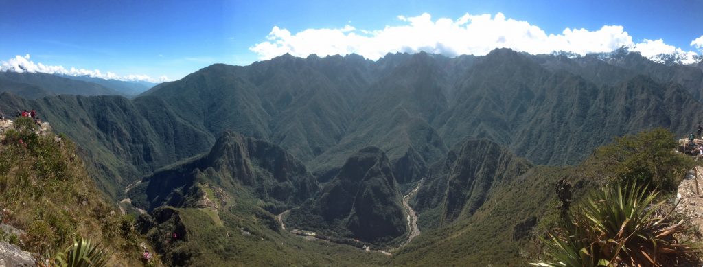 On Top of Montaña Machu Picchu